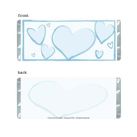 Heartfelt 2 Personalized Candy Bar Wrapper AP069-C