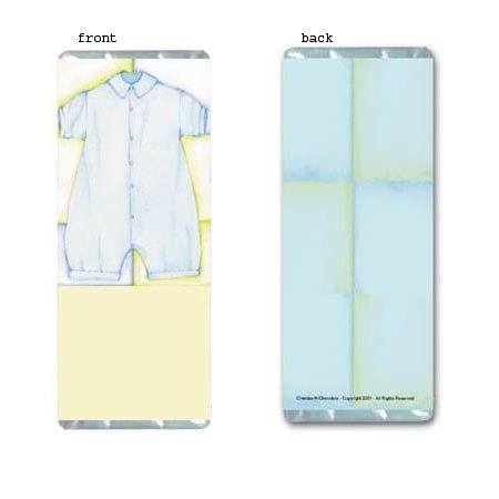 Elegant Boy Personalized Candy Bar Wrapper BA024-C