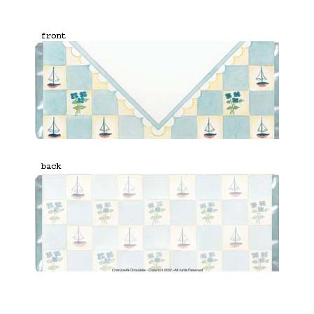 Boy Envelope Personalized Candy Bar Wrapper BA028-C