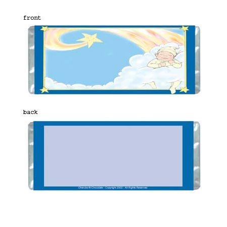 Sky Baby Personalized Candy Bar Wrapper Only BA034