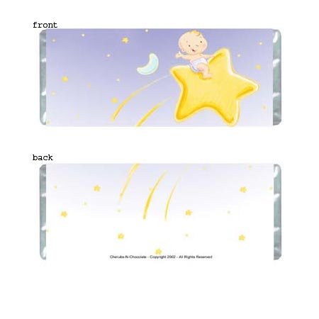 Star Baby Personalized Candy Bar Wrapper BA036-C
