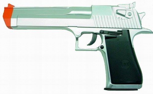 Hfc "desert Eagle" Replica Airsoft Pistol(silver)