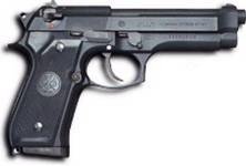 Uhc M9 Airsoft Heavy Weight Spring Pistol (black)