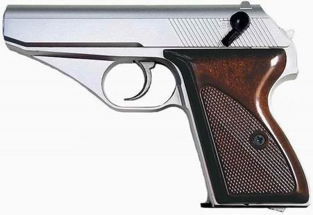 Hfc Pocket Pistol (non-blowback) (silver)