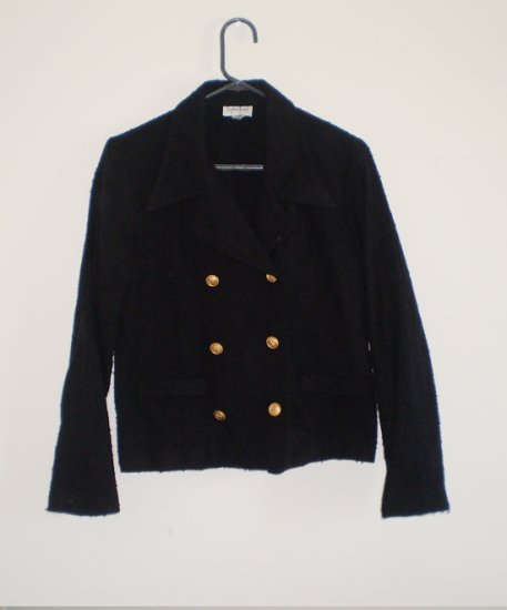 Black Military Blazer