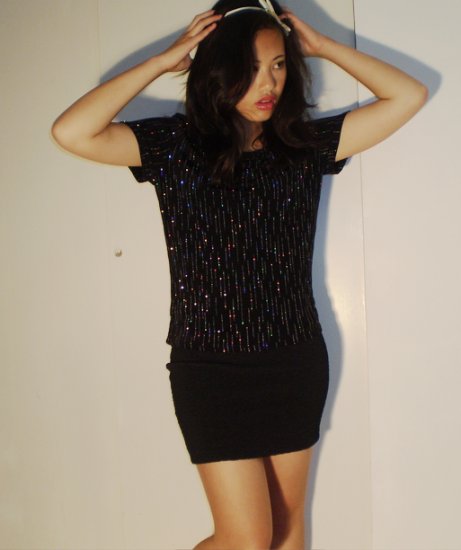 Sequin Tee