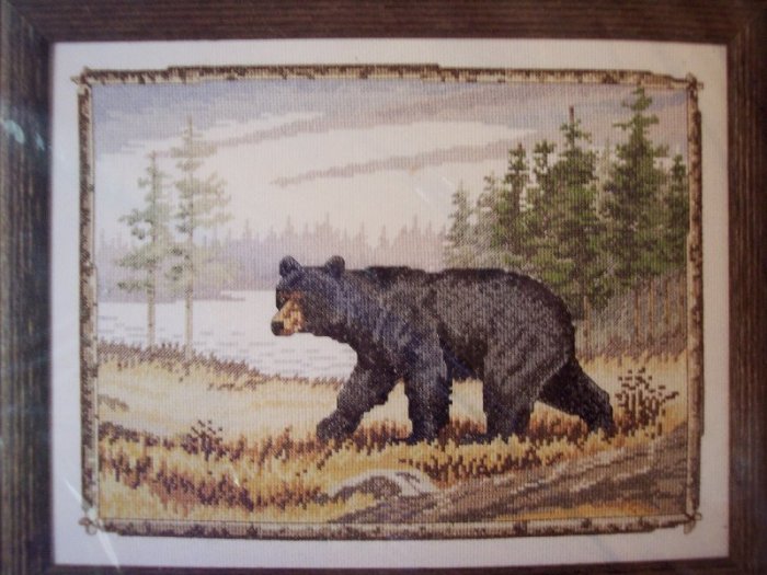 Majestic Bear Cross Stitch Kit New
