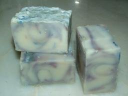 Blue Tweed Handmade Soap