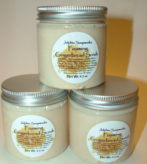SALE Foaming Gingerbread Scrub - only 2 left