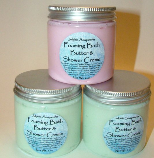Foaming Bath Butter and Shower Creme