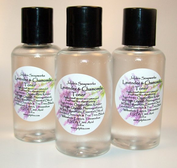 Organic Lavender & Chamomile Toner