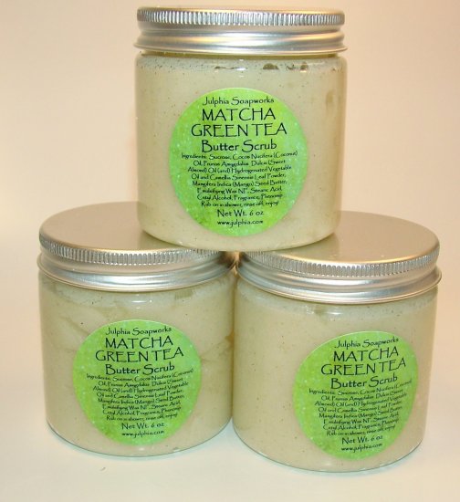 Matcha Green Tea Butter Scrub