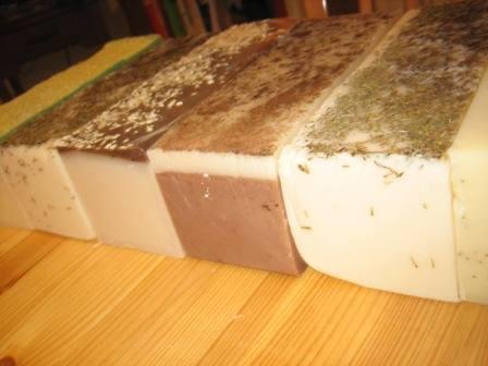 Wholesale Soap Log Handmade Natural Cucumber Melon