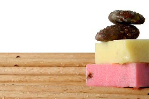 Handmade Natural Soap Minty Lemon 12 Large Handcrafted Bars Wholesale