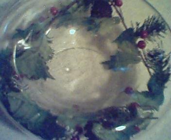 Christmas Floating Candle Holder
