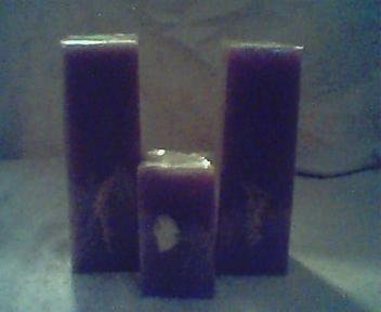 Lilac Candles