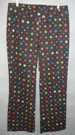 BEWARE designer-inspired logo PANTS size medium