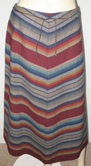 JONES NEW YORK striking long FALL SKIRT size 6