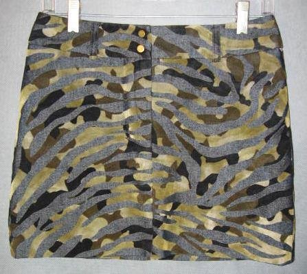 EXPRESS camo MINI SKIRT size 2 / 4 SEXY!