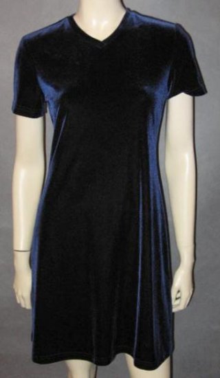 RONNI NICOLE stunning blue DRESS size 6 petite