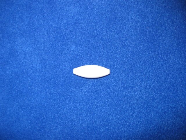 Stir bar: Egg shape, PTFE, 30mmx10mm; 250~500mL