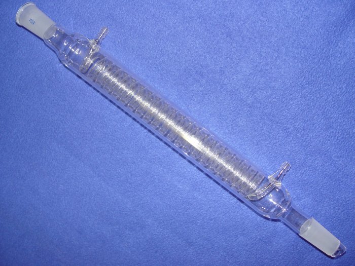 Coil reflux condenser: 300mm, 24/40