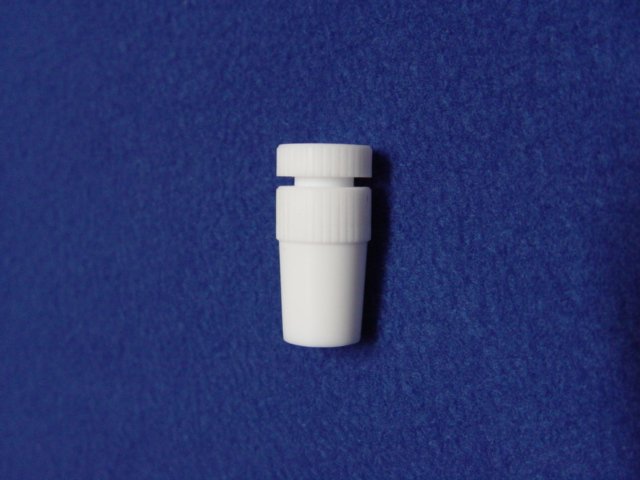 Thermometer adapter with thread: 19/22, 19/38, Teflon
