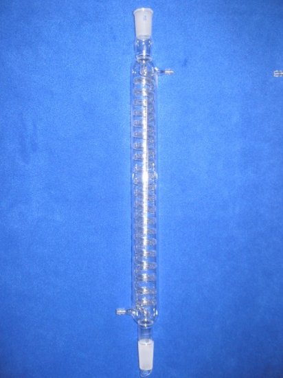 Graham coil condenser 24/40 400mm Premium lab glassware