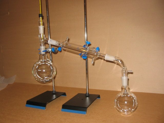 5000ml 5L 24/40 distillation kit with stands
