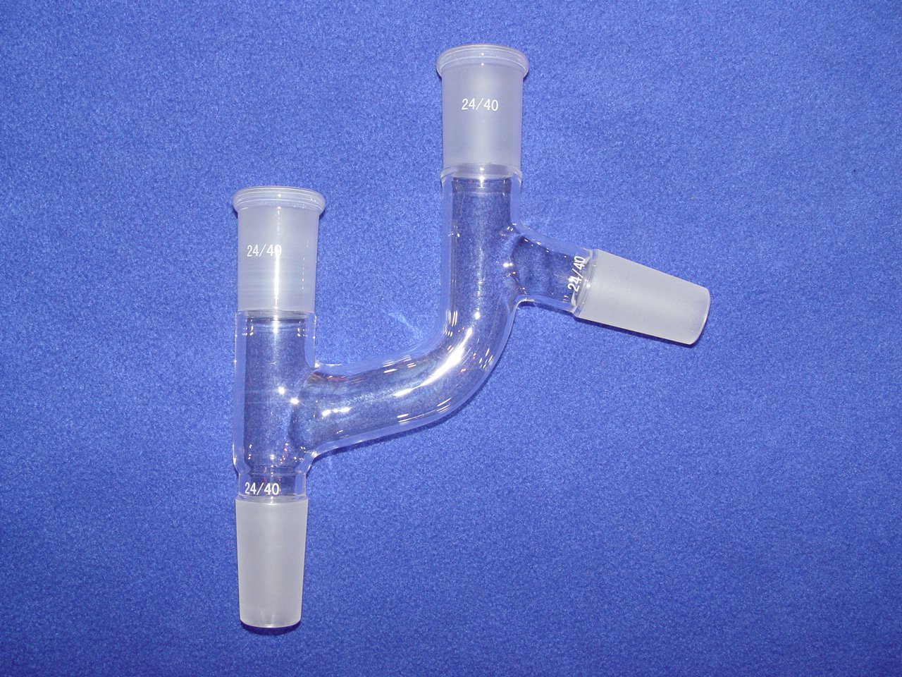 Claisen distillation connecting adapter: 24/40 premium