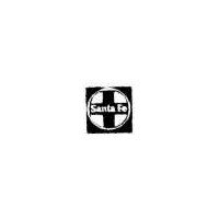 AMERICAN FLYER TRAINS GILBERT SANTA FE CROSS STICKERS