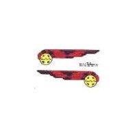 AMERICAN FLYER GILBERT BLANK INDIAN HEAD STICKERS