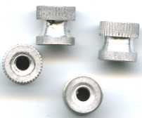 2 AMERICAN FLYER TRAINS GILBERT 4/40 KNURL NUTS