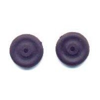 2 FRONT WHEELS AMERICAN FLYER GILBERT PIGGYBACK VANS