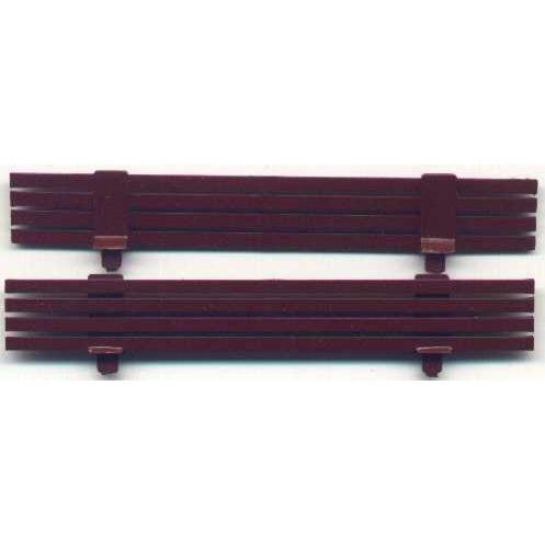 AMERICAN FLYER TRAINS GILBERT TUSCAN WORK CAR FENCE