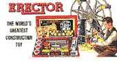 AMERICAN FLYER GILBERT ERECTOR BILLBOARD INSERT