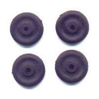 RUBBER WHEELS AMERICAN FLYER GILBERT PIGGYBACK VANS
