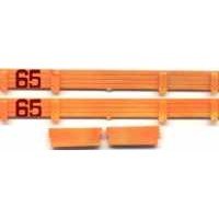 AMERICAN FLYER TRAINS GILBERT CANNON CAR FENCE set