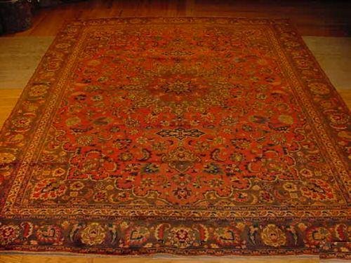 SUPER SUPER ANTIQUE PERSIAN HALVAEE BIDJAR 9x12 EP11