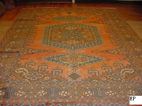 SUPER ANTIQUE(VIS) PERSIAN(SERAPI)HERIZ(KAZAK)8x11 EP13