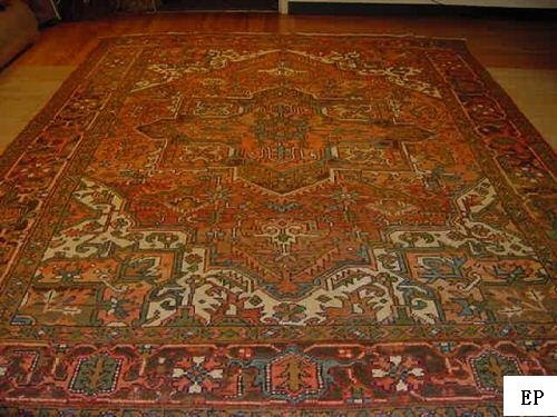 SUPER ANTIQUE PERSIAN(SERAPI)HERIZ(KAZAK)9x12 EP16