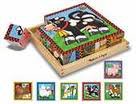 Wooden Farm Cube Puzzle