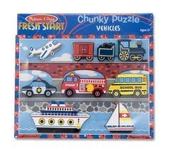 Chunky Puzzle Vehicles