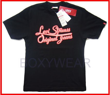 Brand New Levi's Men's Black Short Sleeve T-Shirt Size M