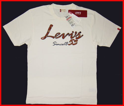 Brand New Levi's Men's White Short Sleeve T-Shirt Size L