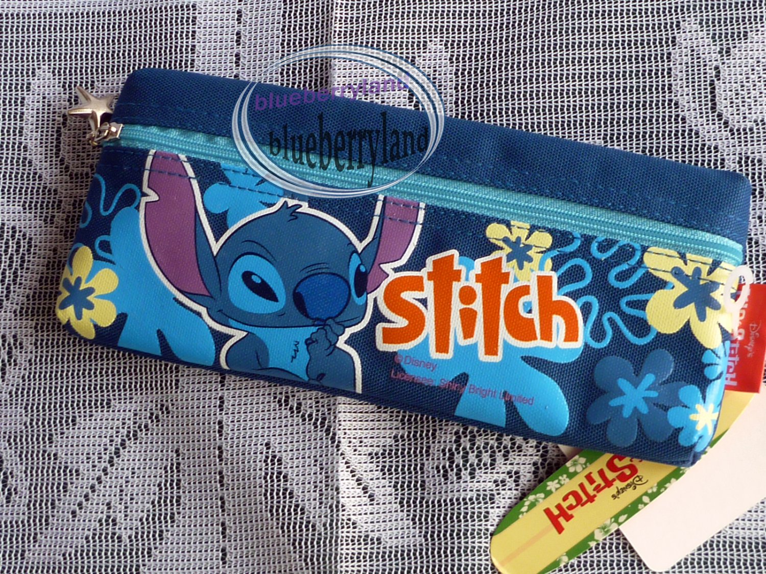 Disney Stitch Pencil Case Purse Back to School Stationery Bag