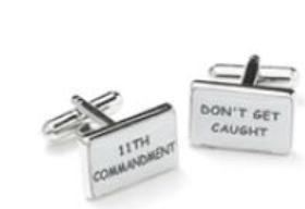 11th Commandment, Dont Get Caught