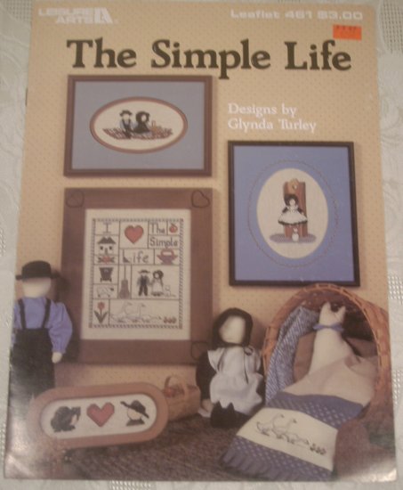 LEISURE ARTS THE SIMPLE LIFE CROSS STITCH LEAFLET #461 *SHIPS FREE*