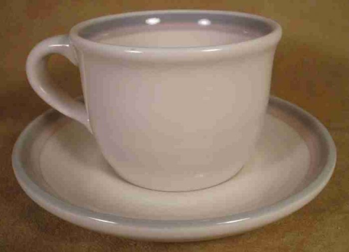 PFALTZGRAFF AURA CUPS & SAUCERS - 4 SETS