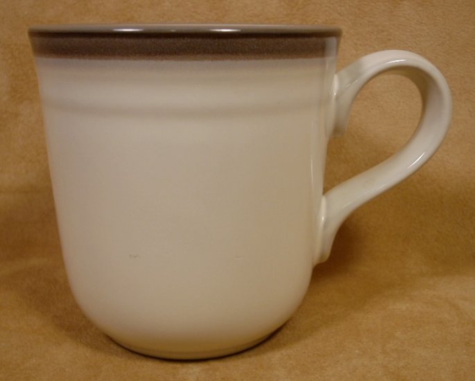 NORITAKE STONEWARE MISTIC RIDGE MUGS SET OF 3